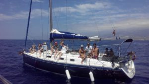 Sailing Boat Tenerife Pecazul